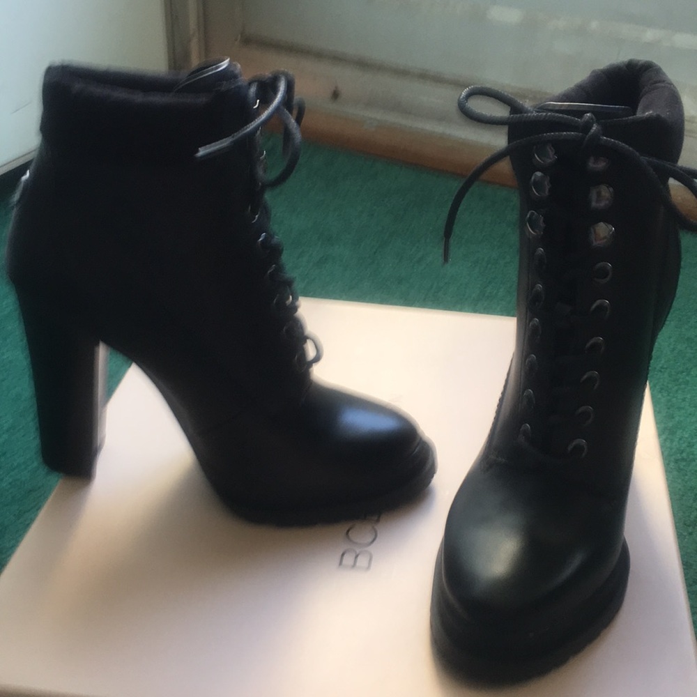 BCBGeneration Lace Up Booties